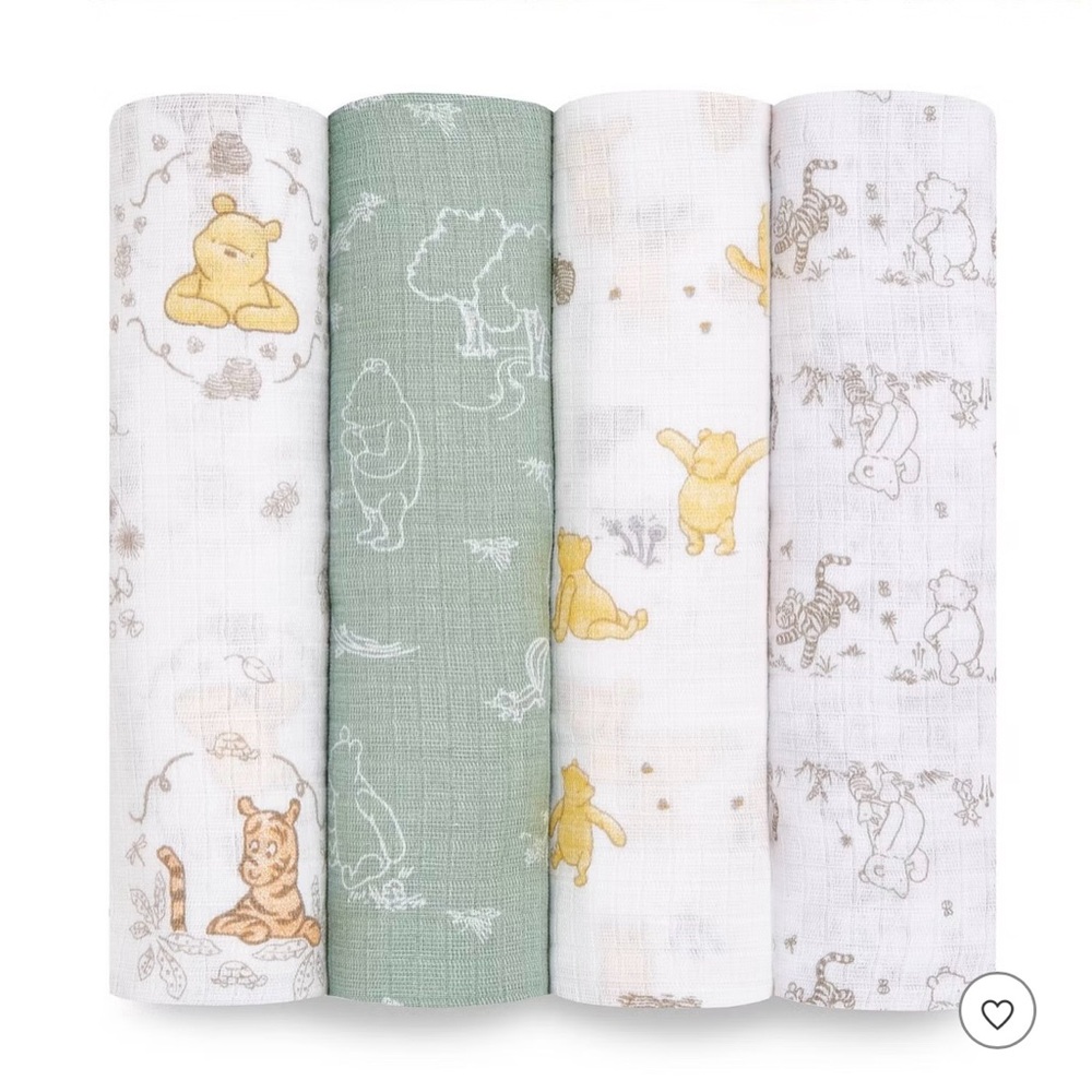 aden + anais Disney Baby Muslin Swaddle Blankets
